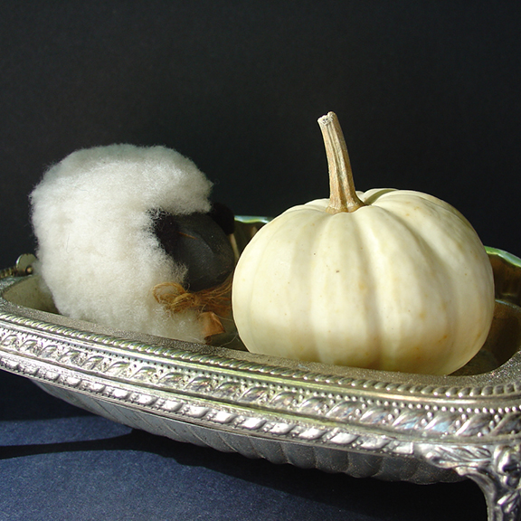 Winsley Waits for his Pumpkin to Ripen